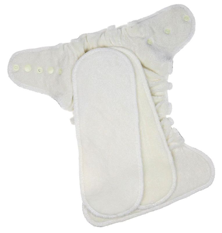 Anavy formsydd bambus tøybleie One Size -KN ROSA