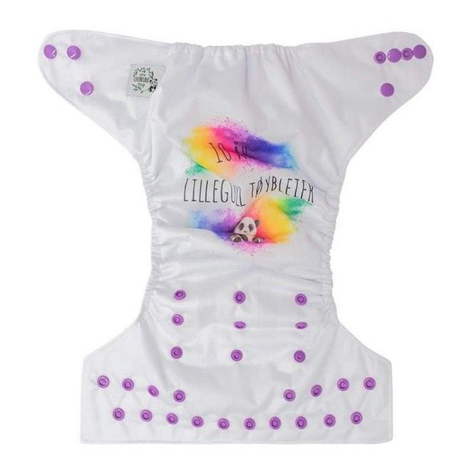 Hovedbilde Tøybleie Lomme One Size ?Lillegull Tøybleier 10 ...