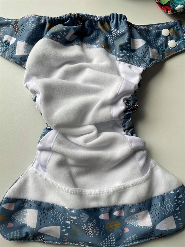 Mommy Mouse One Size lomme tøybleie FLEECE CLOUD